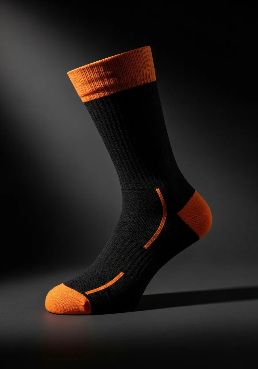 Athletic crew socks - custom socks