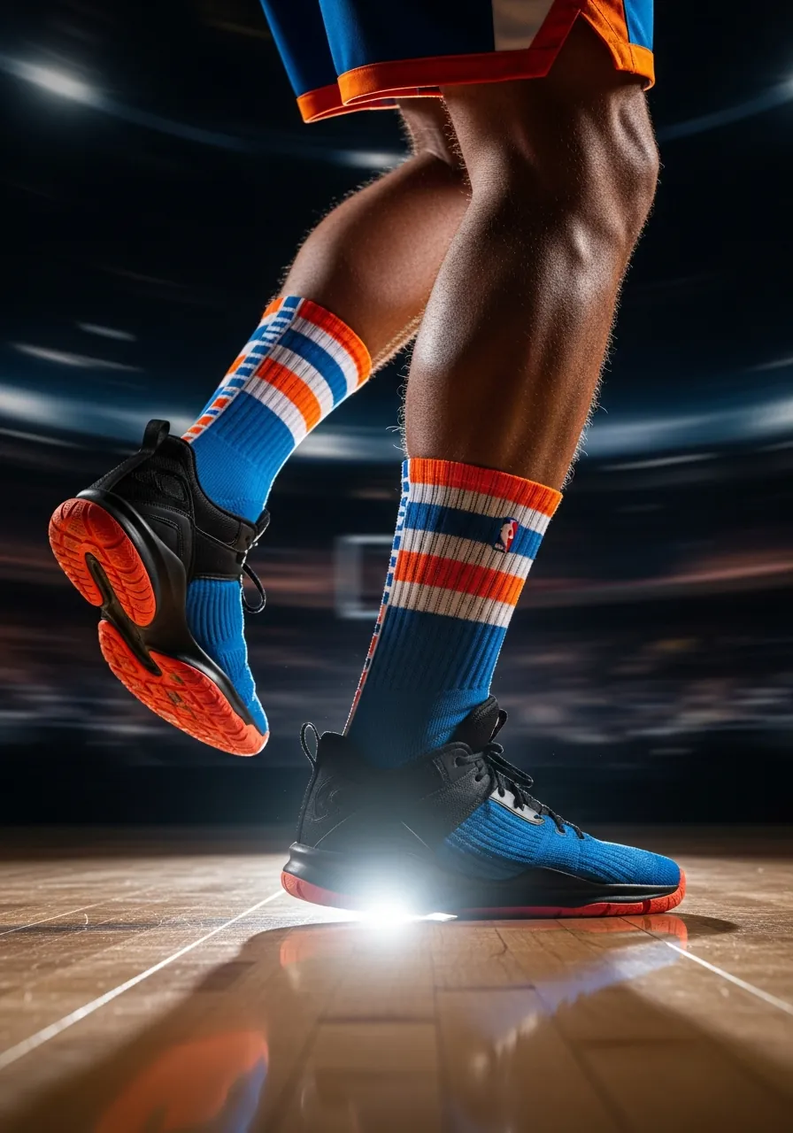 Basketball court - custom socks